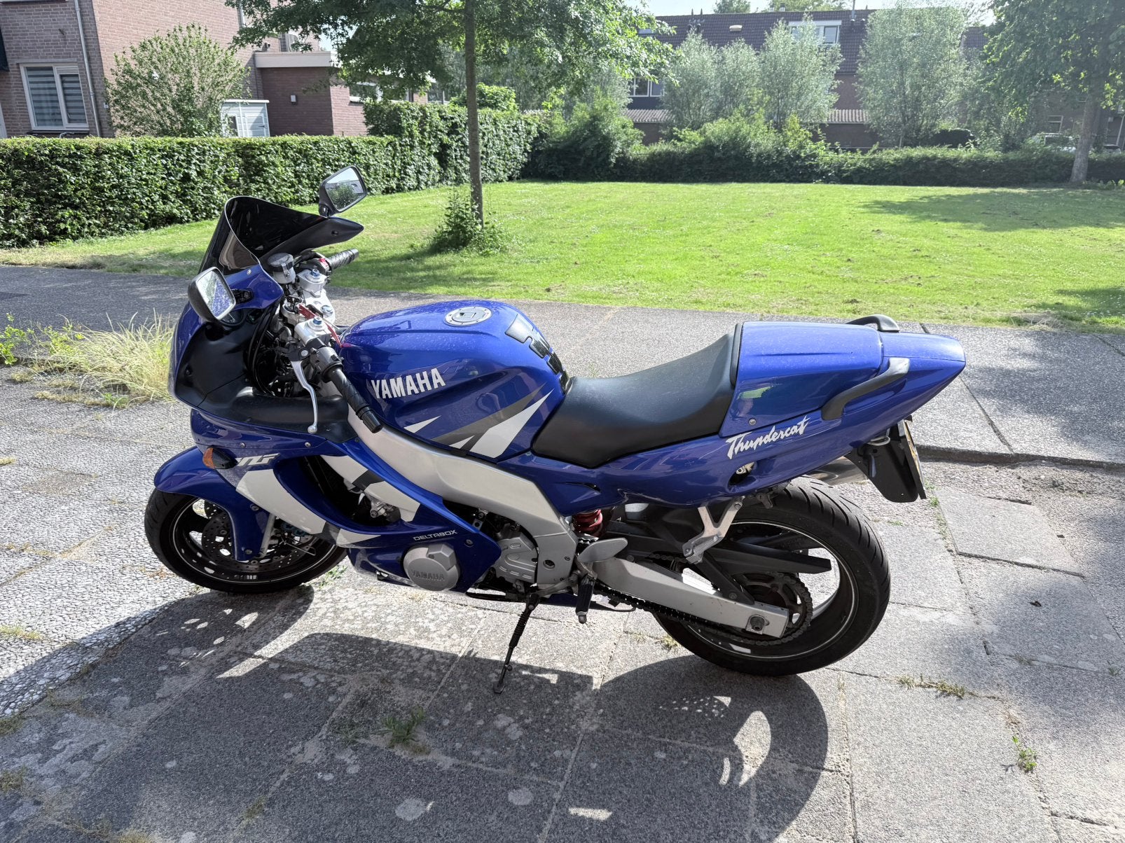 Yamaha yzf thundercat laser uitlaat, Motoren, Ophalen, Gebruikt