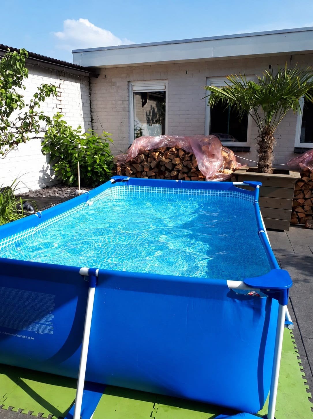 Intex zwembad 2x3, Ophalen, Opzetzwembad, Rechthoekig, Minder dan 80 cm