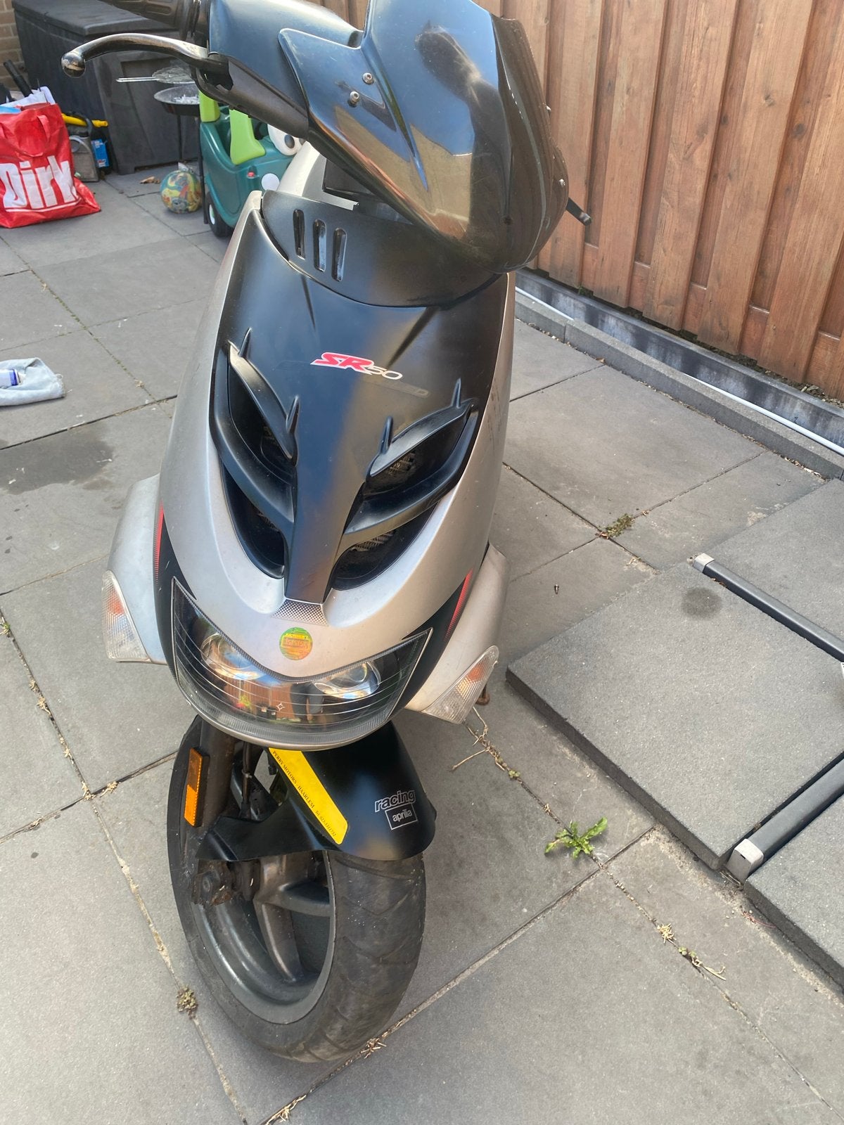 Aprilia SR Scooter met Polini 70cc en extra onderdelen, Ophalen, Tweetakt, Gebruikt, Maximaal 45 km/u