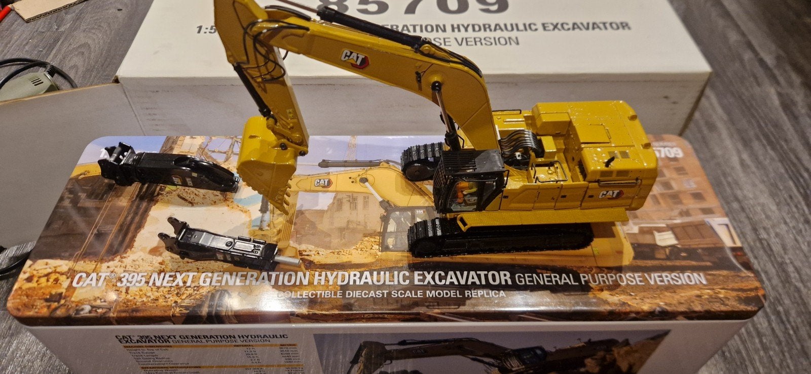 Diecast masters Caterpillar 395, Ophalen of Verzenden, Nieuw, Overige typen, Overige merken