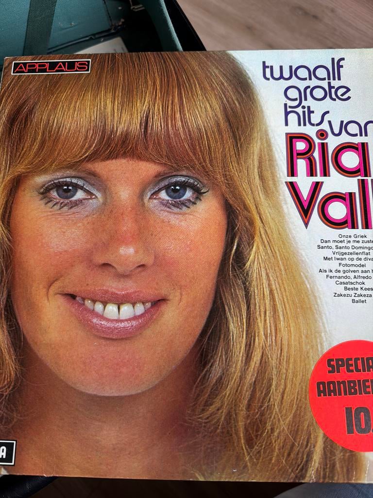 Ria Valk - Twaalf Grote Hits (LP, Applause), Ophalen, 1970 - 1979, Gebruikt, 12 inch