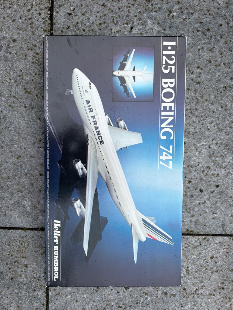 Heller Humbrol Boeing 747 Air France schaal 1:125 modelbouw, Hobby en Vrije tijd, Modelbouw | Vliegtuigen en Helikopters, Nieuw