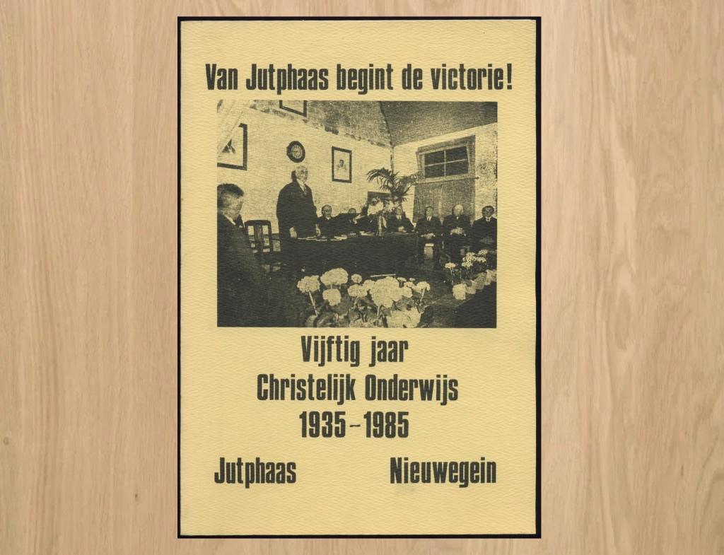 Van Jutphaas begint de victorie! - Christelijk Onderwijs, 20e eeuw of later, E. Hanselaar - A.M. Ultee, Ophalen of Verzenden, Zo goed als nieuw