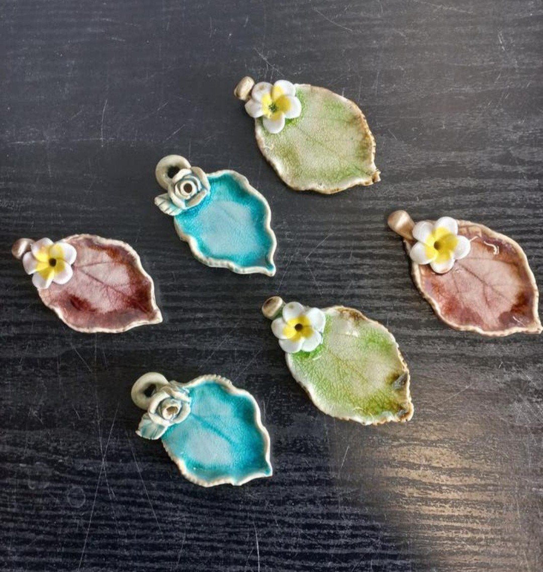 6 theezakjes onderzetters - Made in Thailand, Ophalen of Verzenden, Zo goed als nieuw, Glas of Kopje