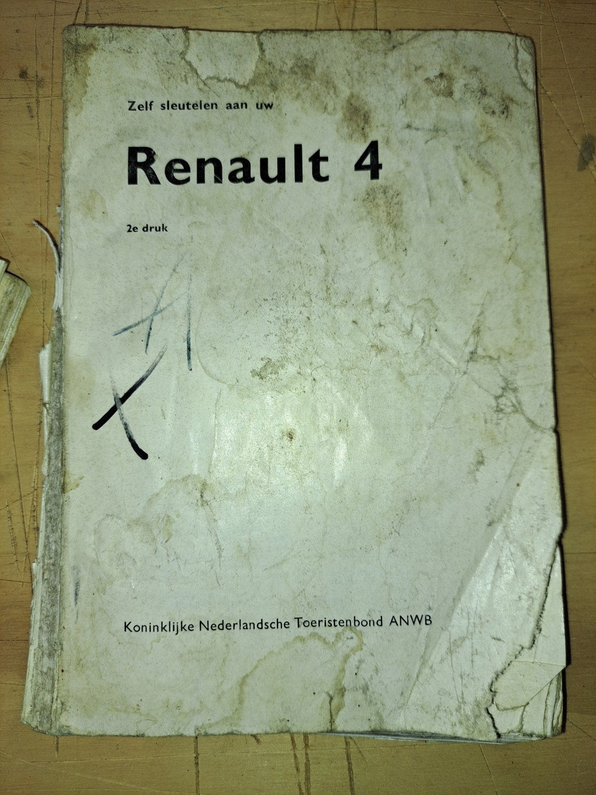 ANWB Werkplaatsboek Renault 4 - Zelf sleutelen aan uw auto, Ophalen of Verzenden, Gelezen, Renault, Koninklijke Nederlandse Toeristenbond ANWB