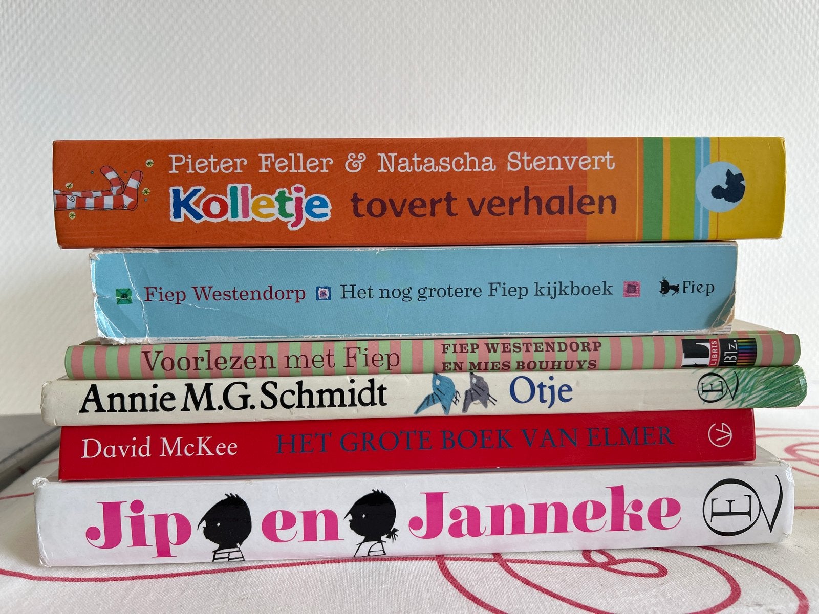 Kinderboeken: Kolletje, Fiep, Otje, Elmer, Jip & Janneke, Fictie algemeen, Jongen of Meisje, Voorleesboek, 4 jaar