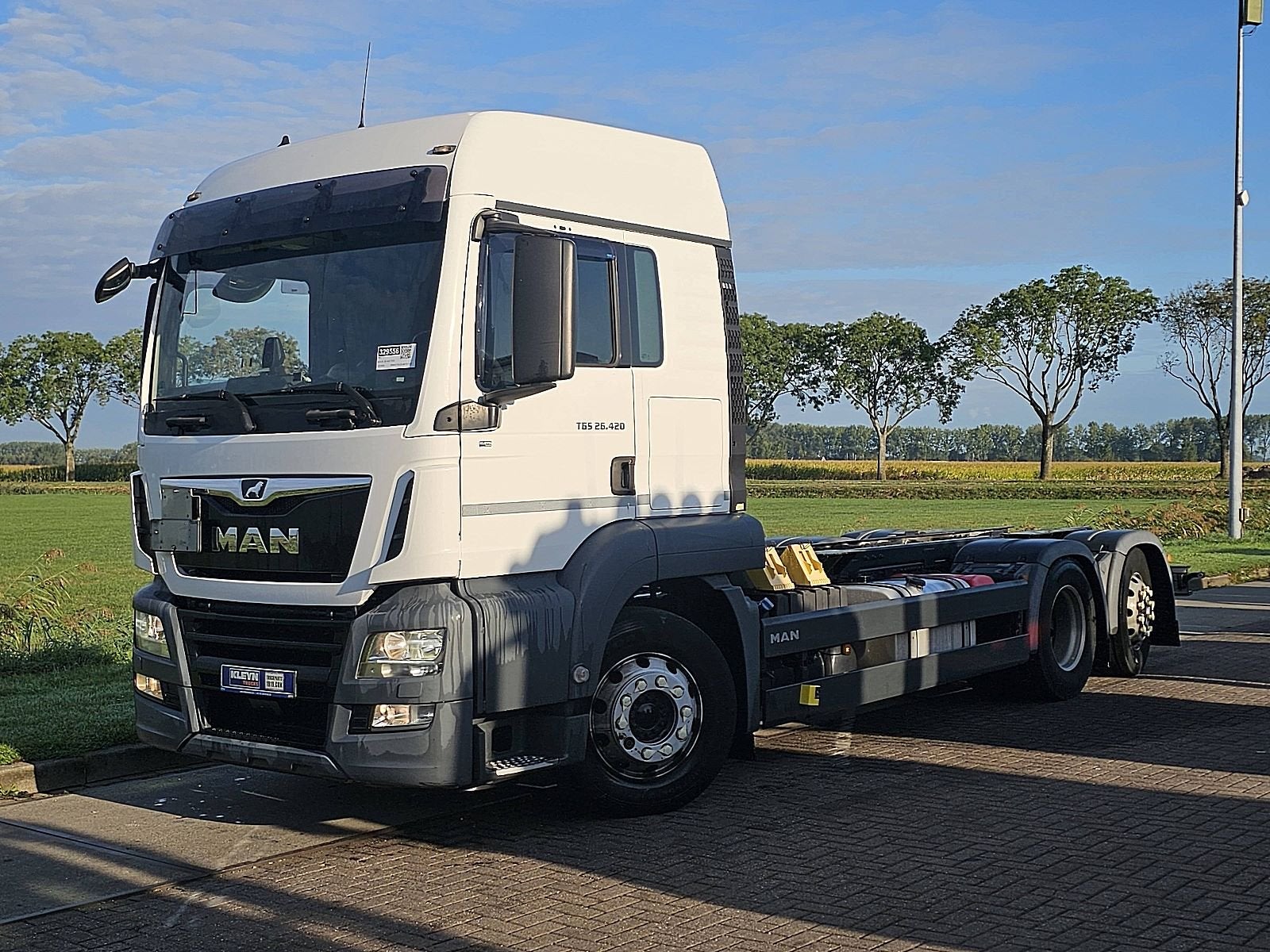 M.A.N. 26.420 TGS lx pto int. 6x2-4 st, Auto's, Euro 6, MAN, Wit, Bedrijf