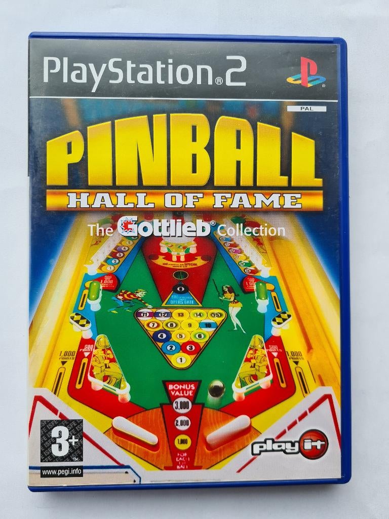 PINBALL HALL of FAME the gottlieb collection, Gebruikt, 1 speler, Racen en Vliegen, Ophalen of Verzenden