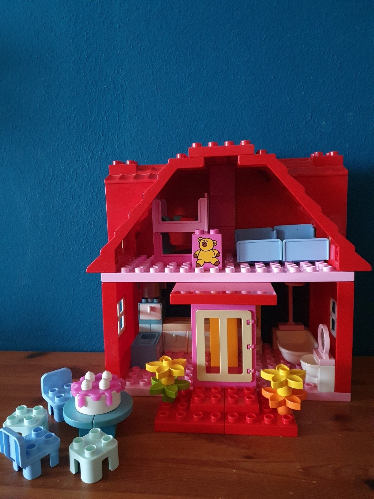Duplo Speelhuis poppenhuis huis, Ophalen of Verzenden, Zo goed als nieuw, Duplo