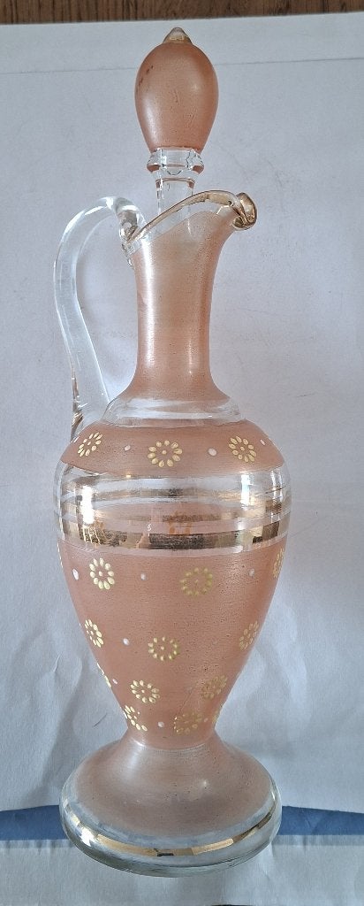 Karaf Art Deco, met 4 glaasjes,  1930-1940, Antiek en Kunst, Ophalen