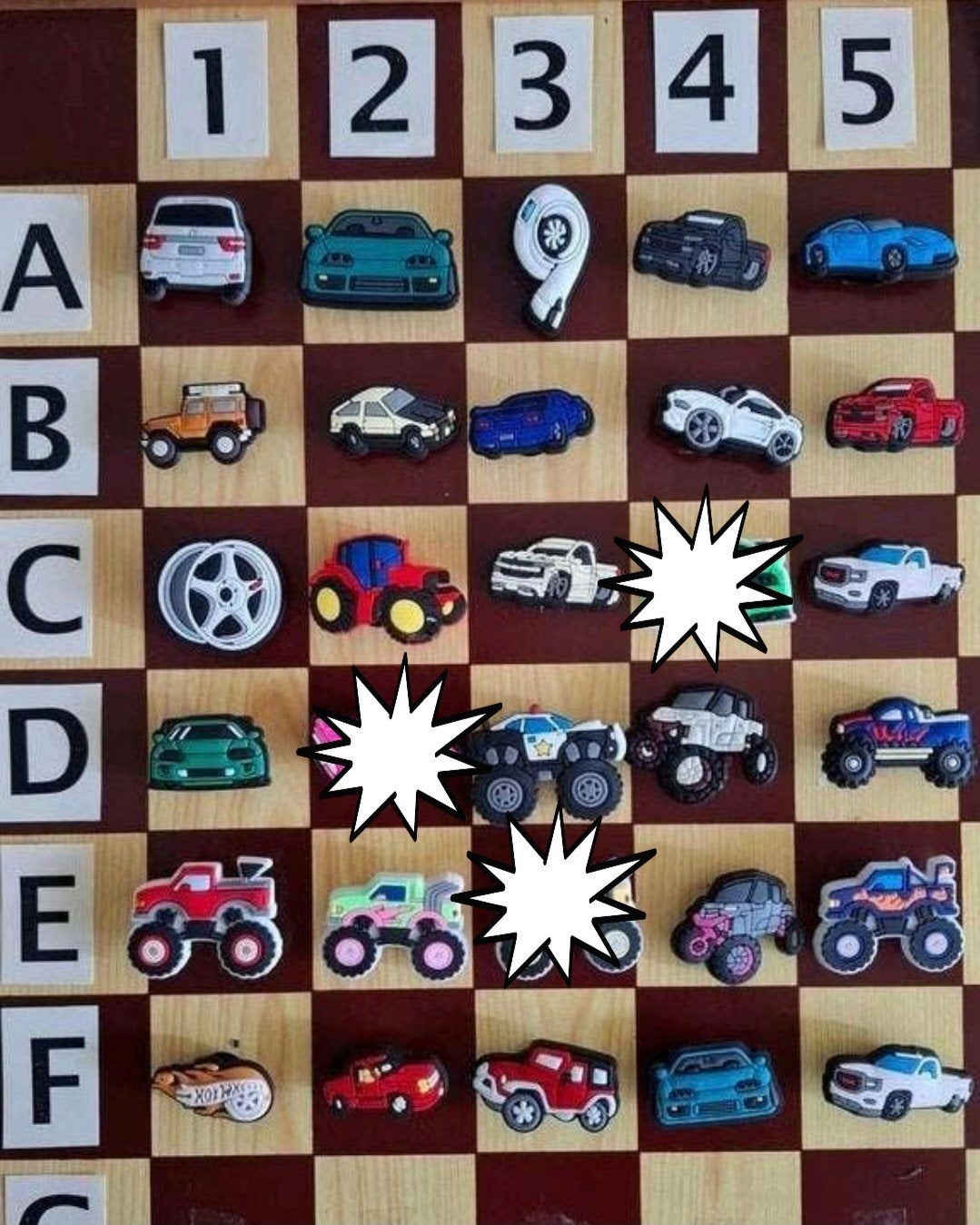 32: Auto's en voertuigen Schoenbedels Charms voor de Crocs, Ophalen of Verzenden, Transport