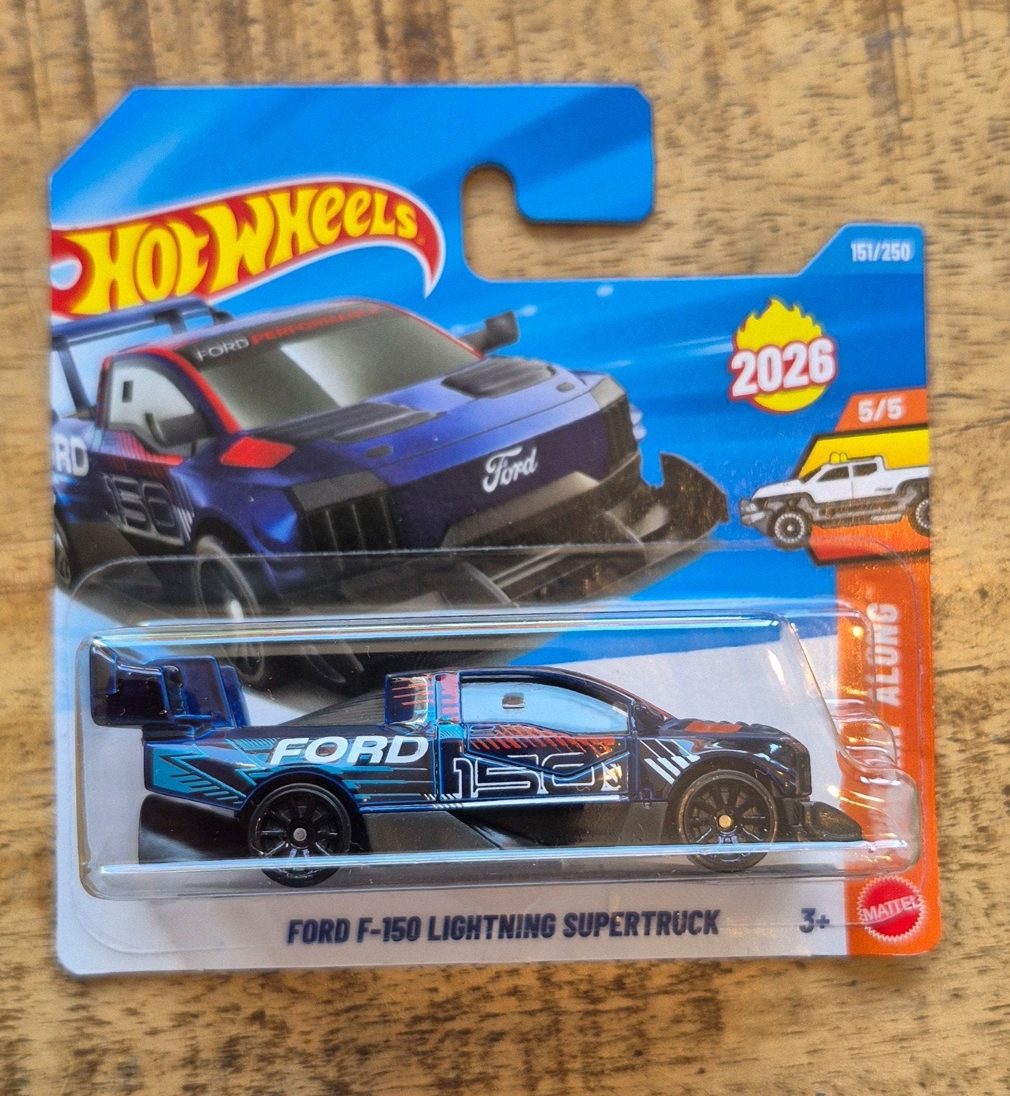Ford F-150 Lightning Super truck Hotwheel, Ophalen of Verzenden, Nieuw, Auto
