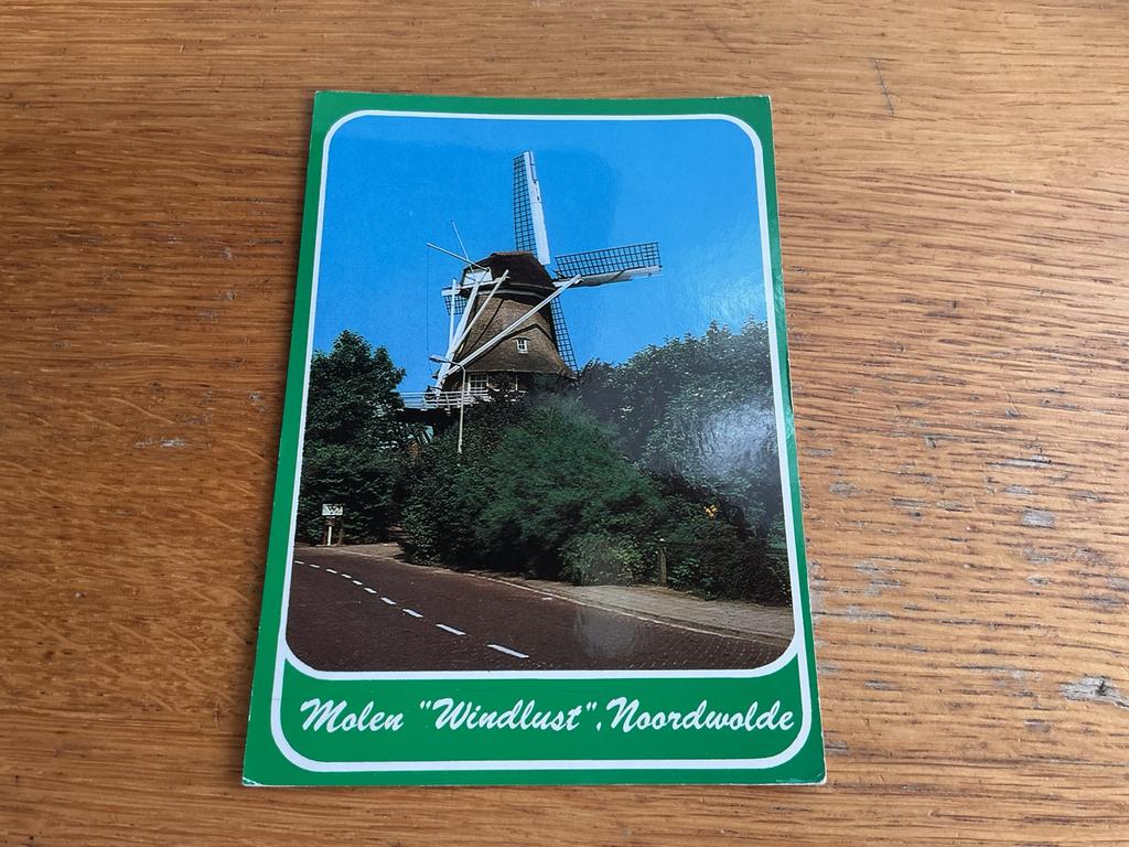 1229 molen Noordwolde, Ophalen of Verzenden