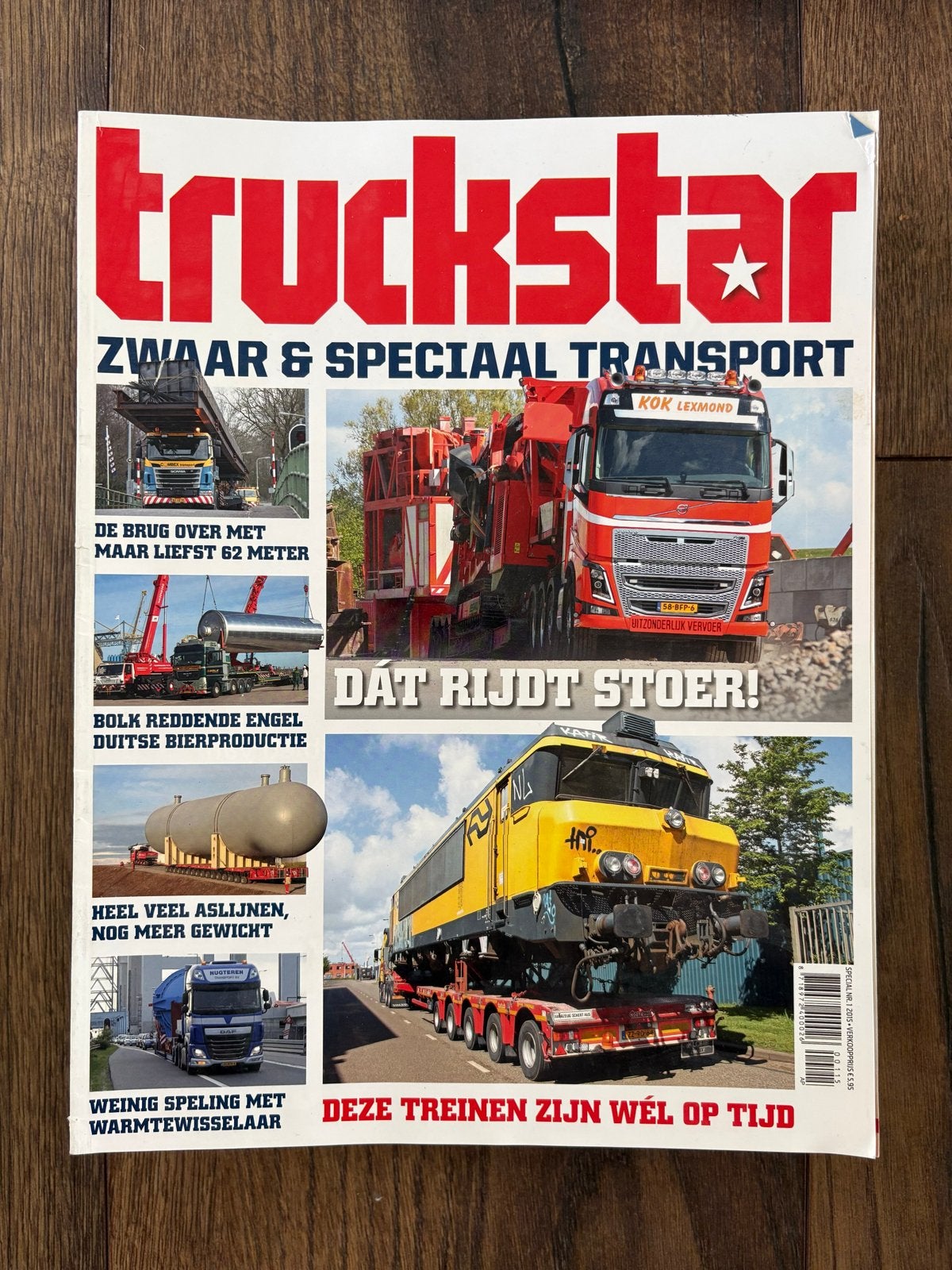 Truckstar Tijdschriften Jaargang 2015 - Complete Set, Boeken, Ophalen, Zo goed als nieuw, Overige typen
