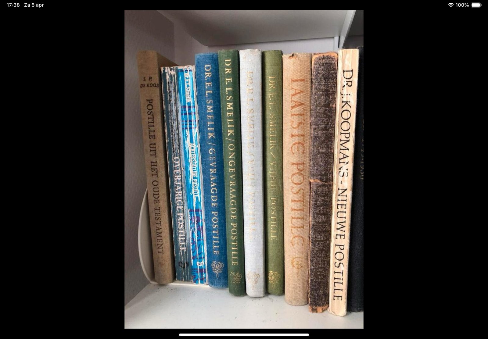 Postille collectie: 10 boeken van Smelik, Koopmans, de Roos, Ophalen of Verzenden, Gelezen, Christendom | Protestants
