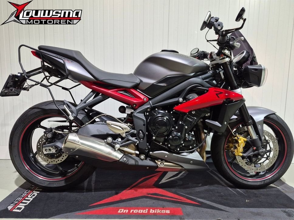 *VERKOCHT* TRIUMPH 675 STREET TRIPLE R |NL MOTOR|TomTom|Koff, 675 cc, Motorrijbewijs A, Bedrijf, 3 cilinders