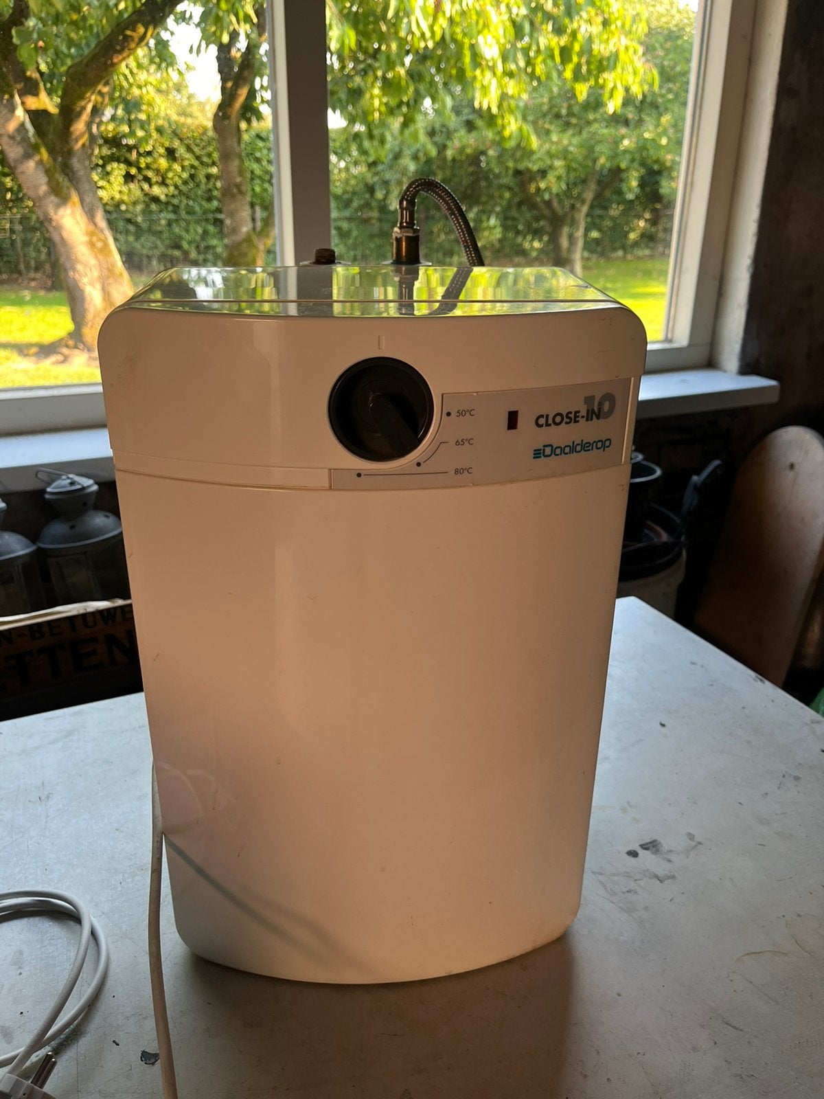 Boiler Daalderop close in 10, Ophalen, Aardgas, Boiler, Zo goed als nieuw