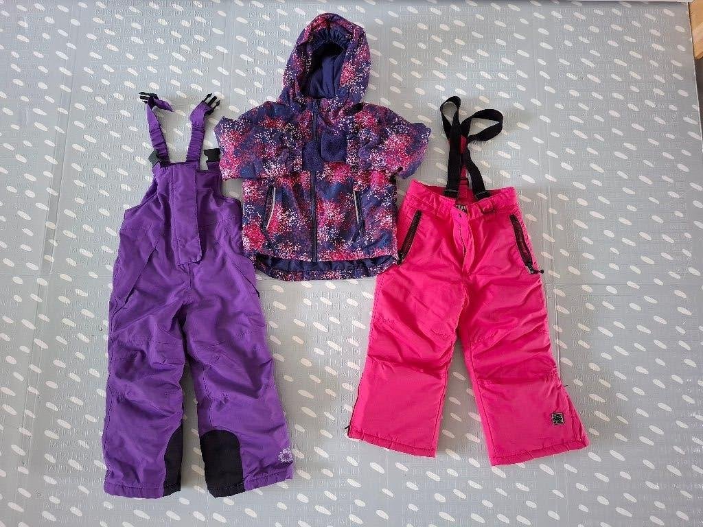 Set skikleding meisje maat 98/104, Gebruikt, 100 tot 140 cm, Kleding, Skiën