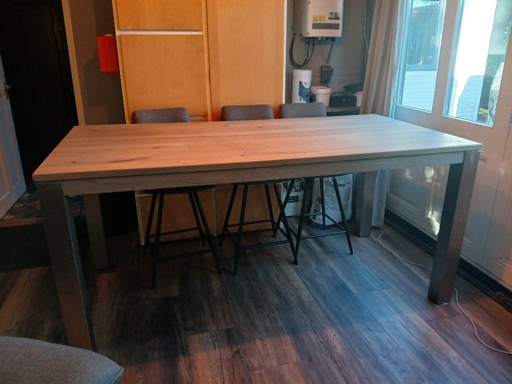 Eettafel, Ophalen, Gebruikt, 200 cm of meer, 50 tot 100 cm