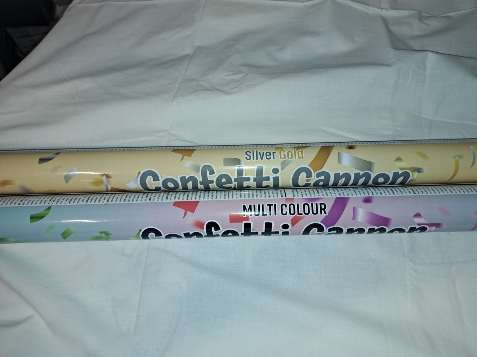 Confetti Kanon - 74 stuks, 80 cm lang - Feestartikel, Ophalen of Verzenden, Nieuw