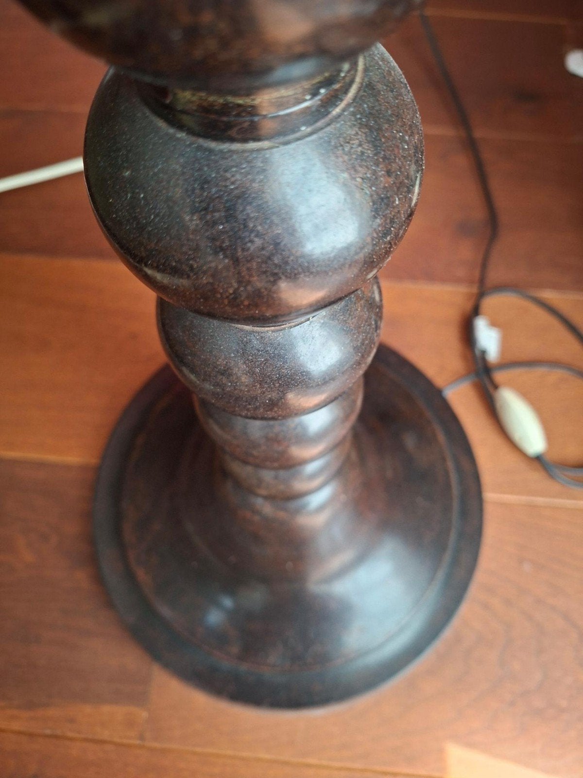 Prachtige schemerlamp, Ophalen