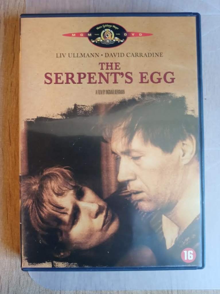 The Serpents Egg (Ingmar Bergman), Cd's en Dvd's, Overige gebieden, Overige genres, Ophalen of Verzenden, Zo goed als nieuw