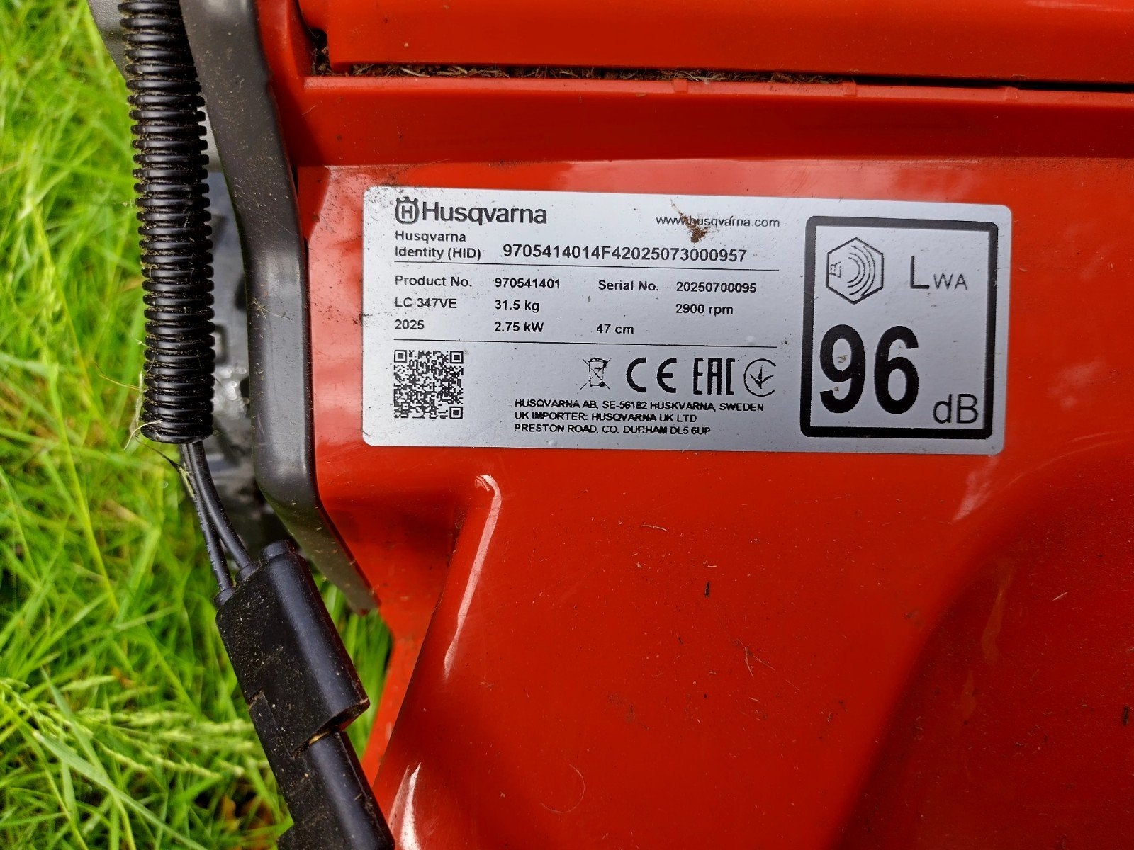 Husqvarna LC 347VE Benzine Grasmaaier - 47 cm Maaibreedte, Ophalen, Opvangzak