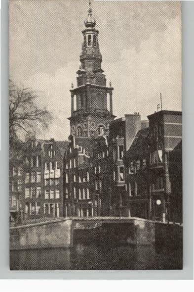Amsterdam Zuiderkerktoren uitg Rembrandt nr 8, Ophalen of Verzenden, 1920 tot 1940, Ongelopen, Noord-Holland