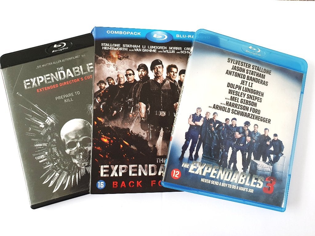 The Expendables Trilogy (4 disc), Ophalen of Verzenden, Zo goed als nieuw, Actie