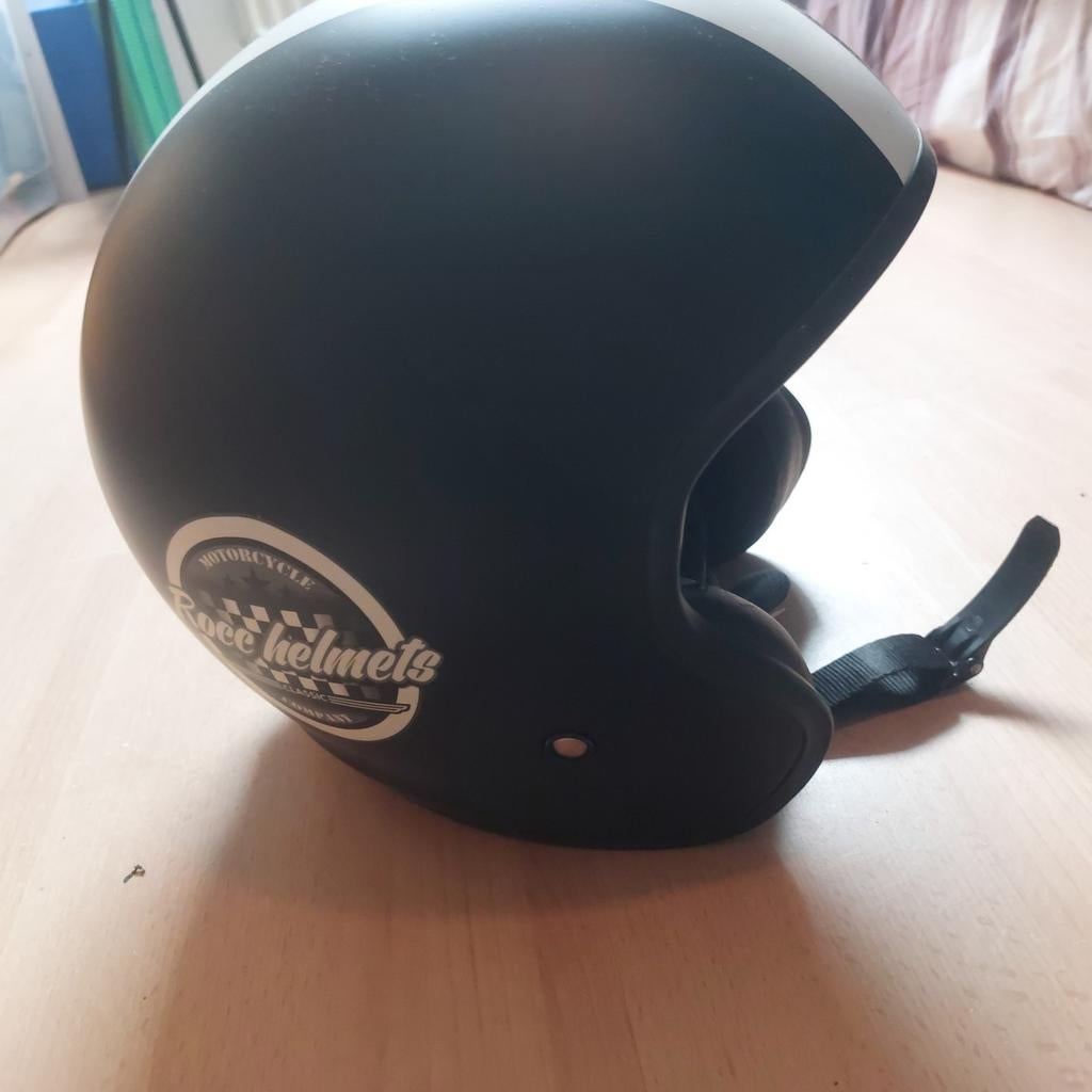 Zwarte motorhelmen, M, Dames, Integraalhelm, Tweedehands