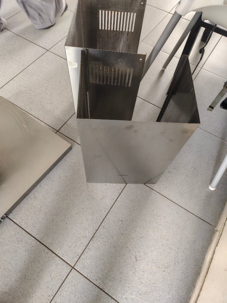 Afzuigkap, Witgoed en Apparatuur, Afzuigkappen, Ophalen, Zo goed als nieuw, 200 tot 400 m³ per uur, Wandschouwkap