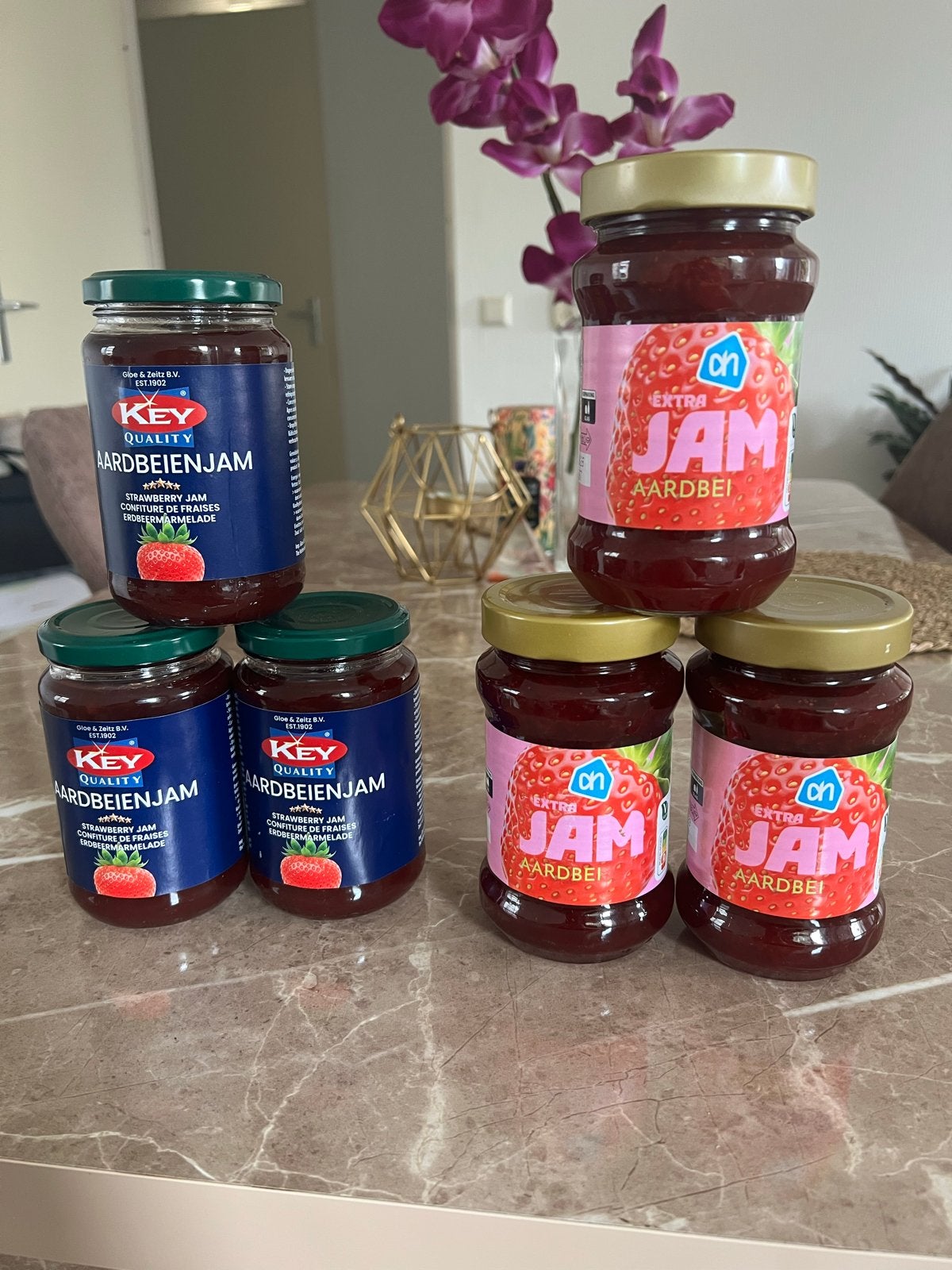 6 stuk JAM, Ophalen of Verzenden