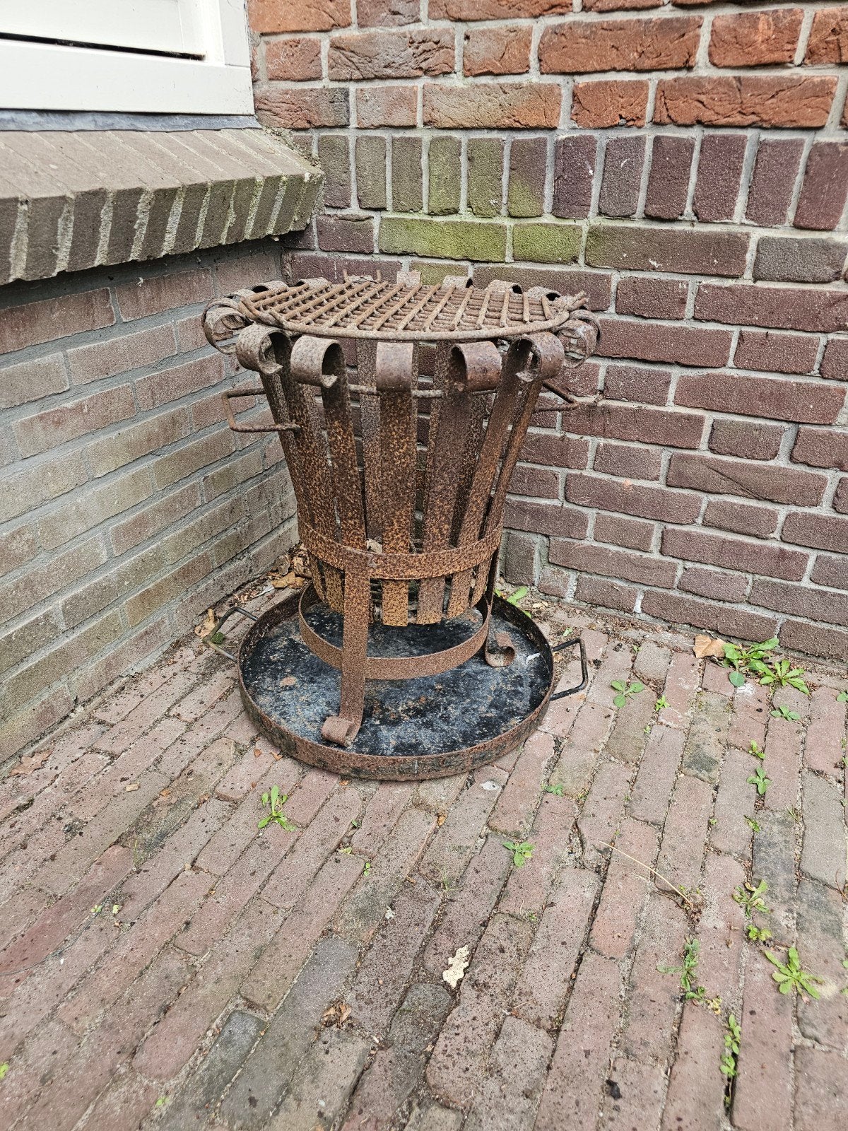 Zware vuurkorf, Ophalen, Gebruikt