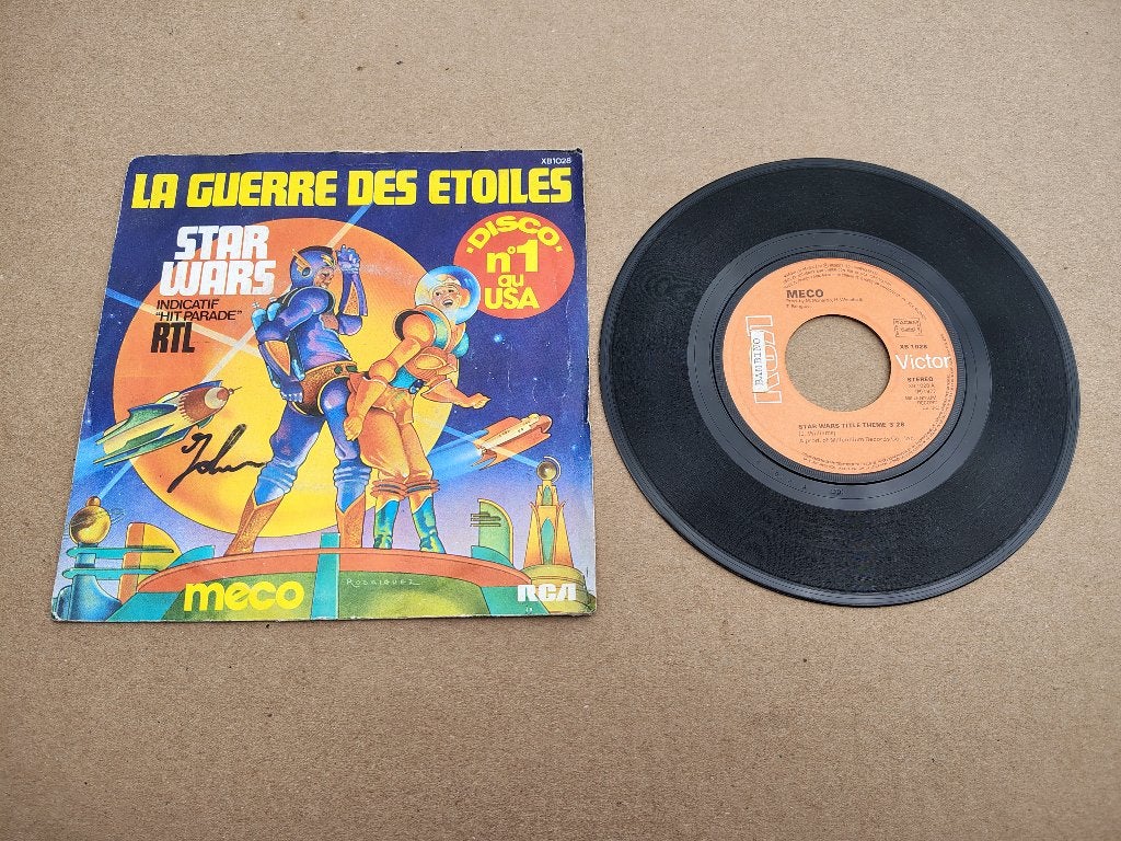Single: Meco - La Guerre Des Etoiles / Star Wars (1977), Cd's en Dvd's, Vinyl Singles, Verzenden, Gebruikt, 7 inch, Pop