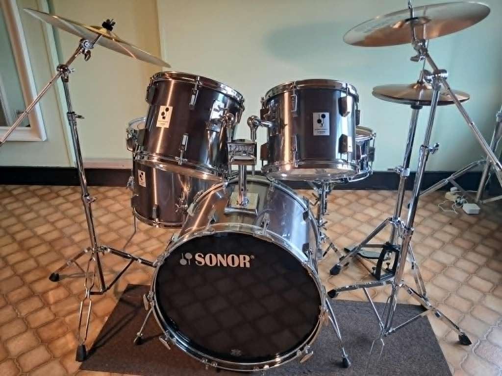 SONOR  drumstel, Muziek en Instrumenten, Ophalen, Gebruikt, Sonor