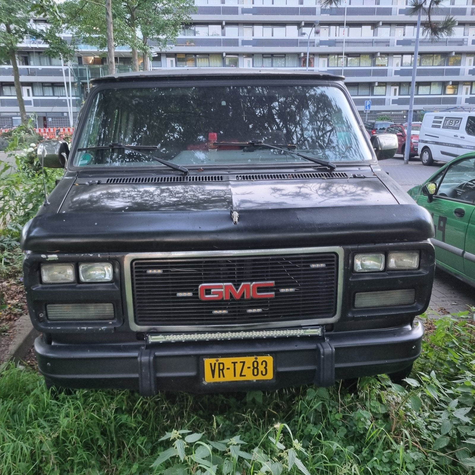 GMC Vandura 1500 (1993) 5.7 V8 TBI, Auto's, Achterwielaandrijving, Zwart, Particulier, Elektrische buitenspiegels