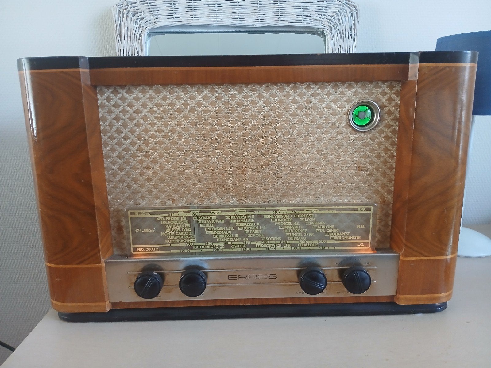 Erres Buizen Radio (Geen FM, wel AM) - Goed werkend!, Ophalen, Gebruikt, Radio