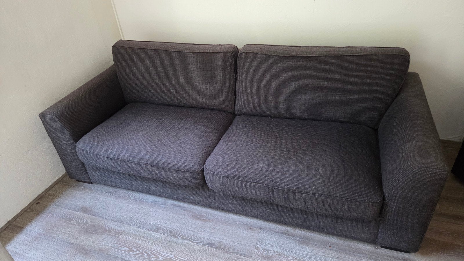 Comfortabele bank - 210x90 cm, Gebruikt, Driepersoons, 75 tot 100 cm, Ophalen of Verzenden