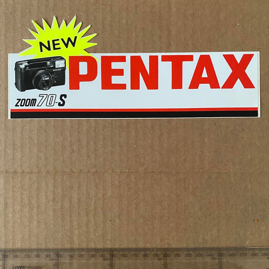 sticker pentax, Verzenden, Zo goed als nieuw