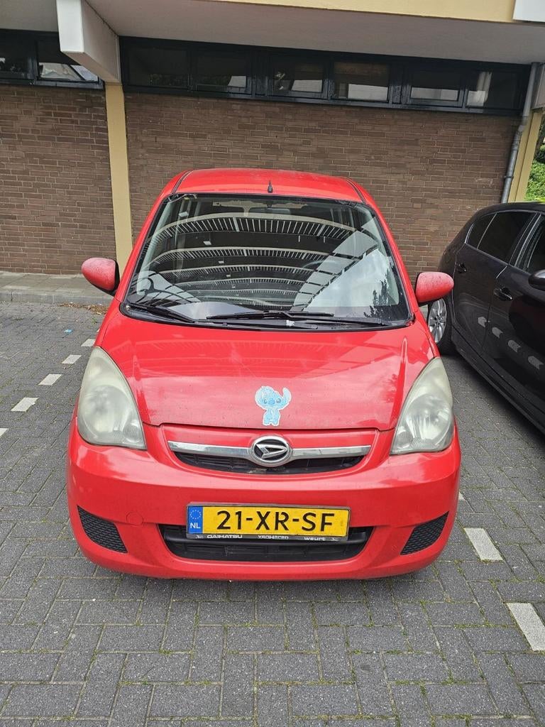 Daihatsu Cuore 1.0 5D 2007 Rood, Auto's, Daihatsu, Particulier, Cuore, Airconditioning, Benzine, A, Hatchback, Handgeschakeld
