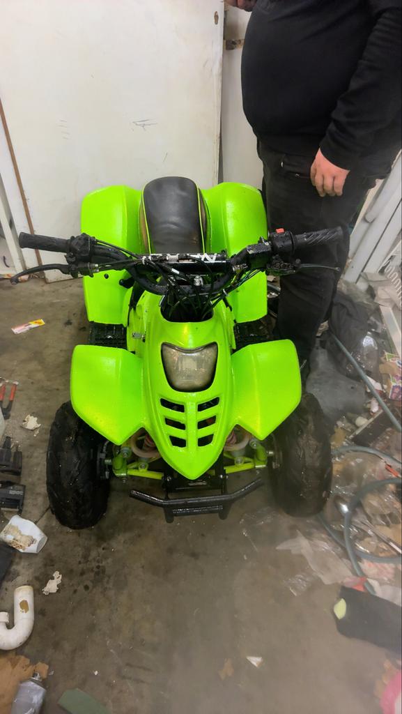 125cc Mini Quad Automaat - Ideaal voor de kleintjes!, Ophalen of Verzenden, Gebruikt