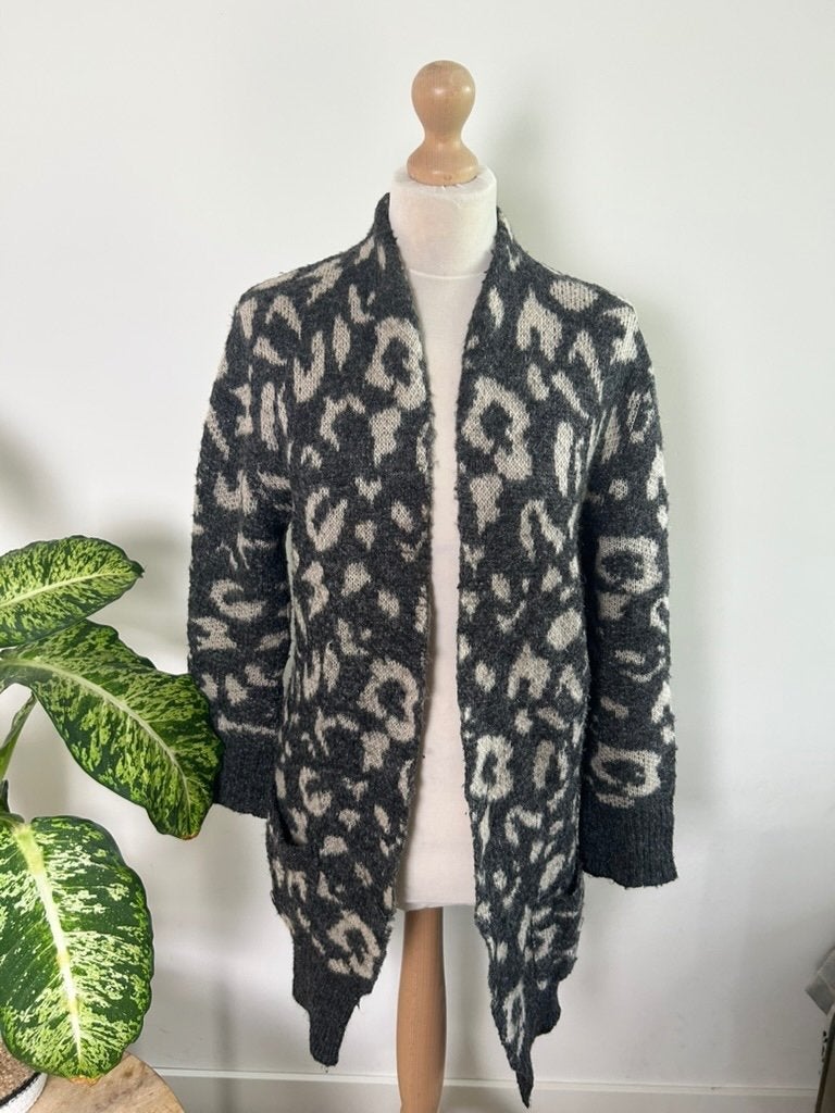 Lui-Jo maat L grijs panter vest 3556
