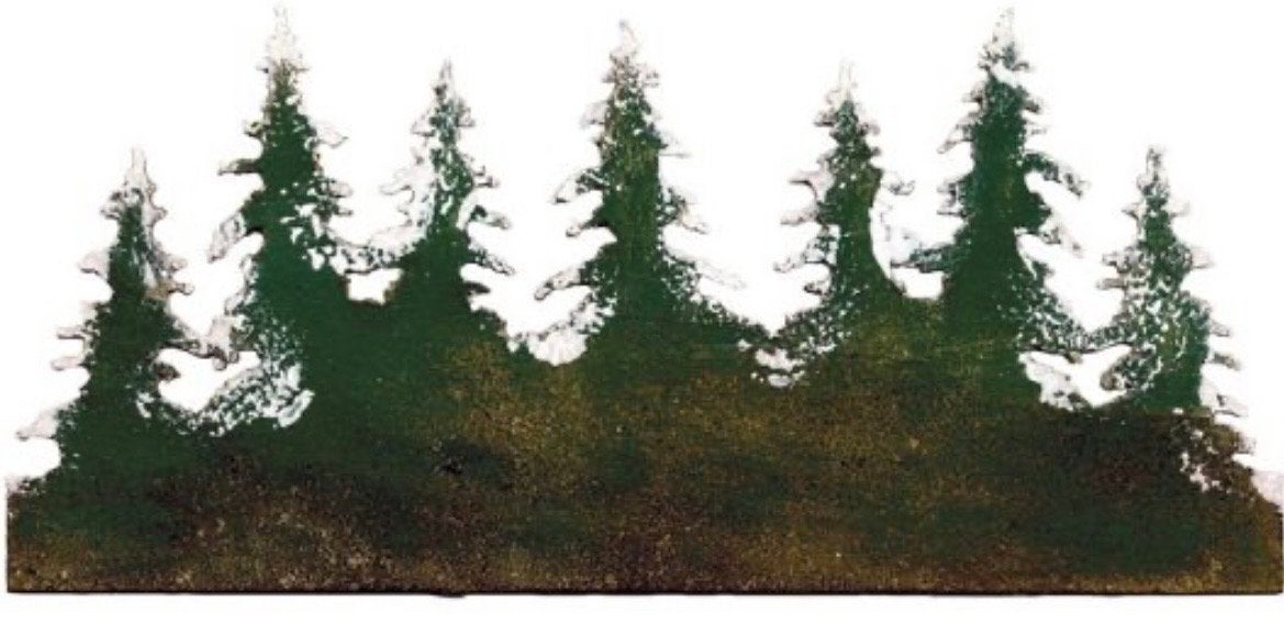 Sizzix Tim Holtz Bigz Tree Line Stansmes - Zonder Verpakking, Geschikt voor snijden, Gebruikt, Gereedschap of Toebehoren, Overige merken
