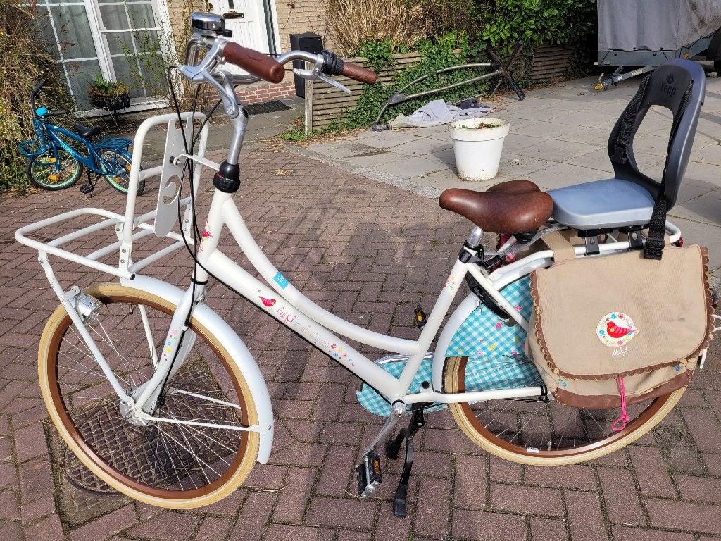 Cortina mamafiets met versnellingen en een kinderzitje, Overige merken, Gebruikt, Ophalen of Verzenden, Versnellingen