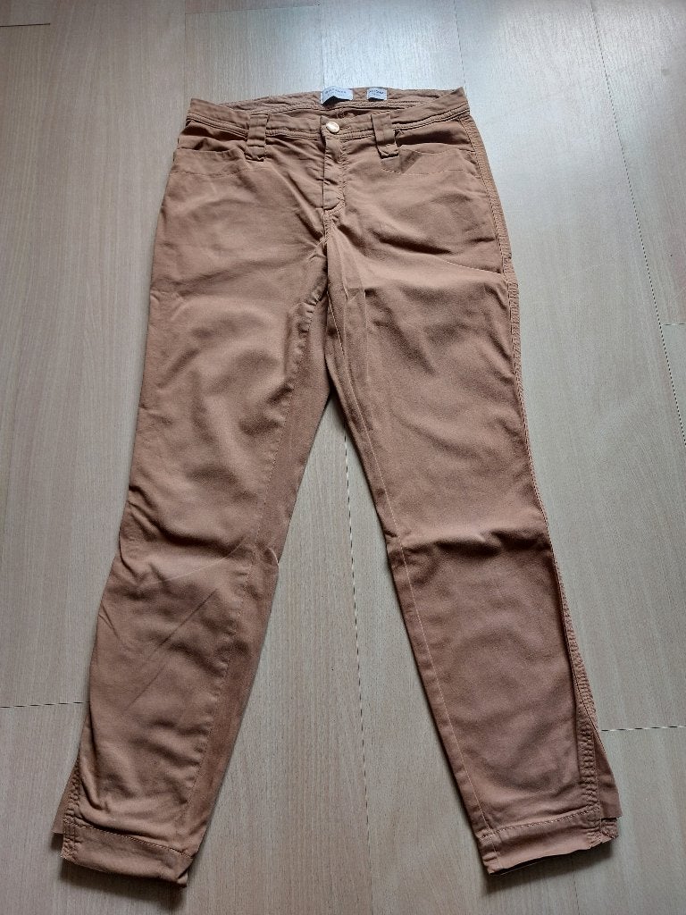 Rosner broek antonia cognac kleur maat 40 lengte 28, Maat 38/40 (M), Bruin, Ophalen of Verzenden, Zo goed als nieuw