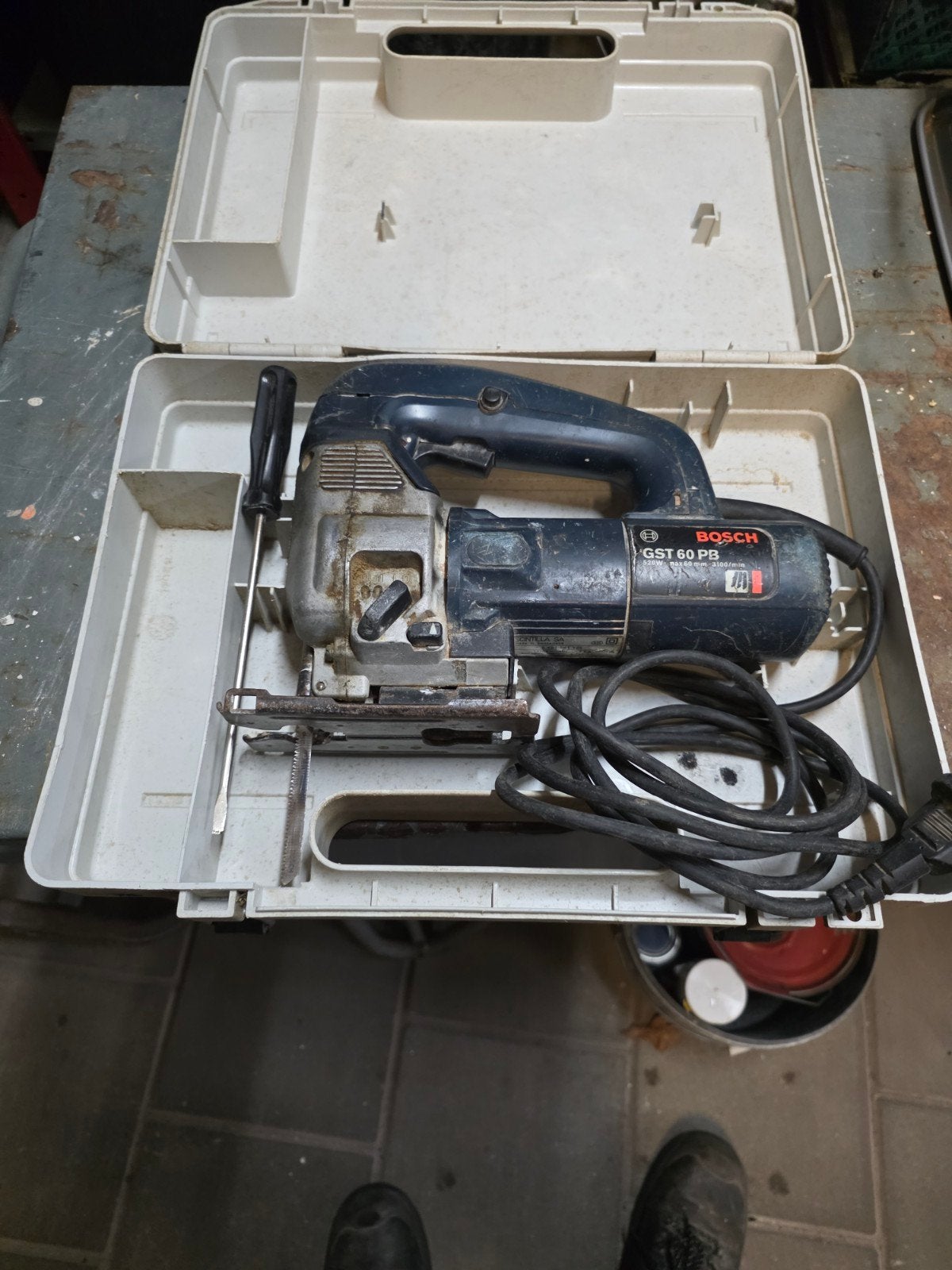 Bosch GST 60 PB Decoupeerzaag - Gebruikt maar functioneel, Ophalen, Gebruikt, Decoupeerzaag, 600 tot 1200 watt