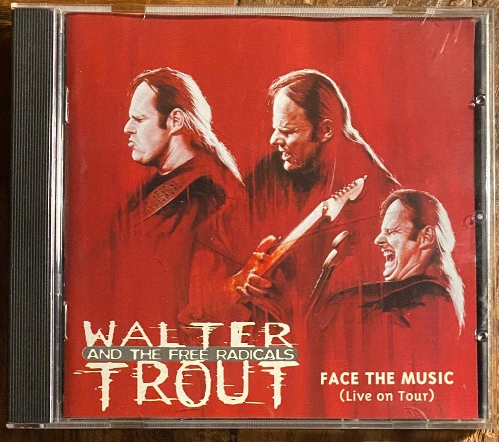 Walter Trout – Face The Music (Live On Tour) 2000 EU NM/NM, Ophalen of Verzenden, Zo goed als nieuw, Overige genres