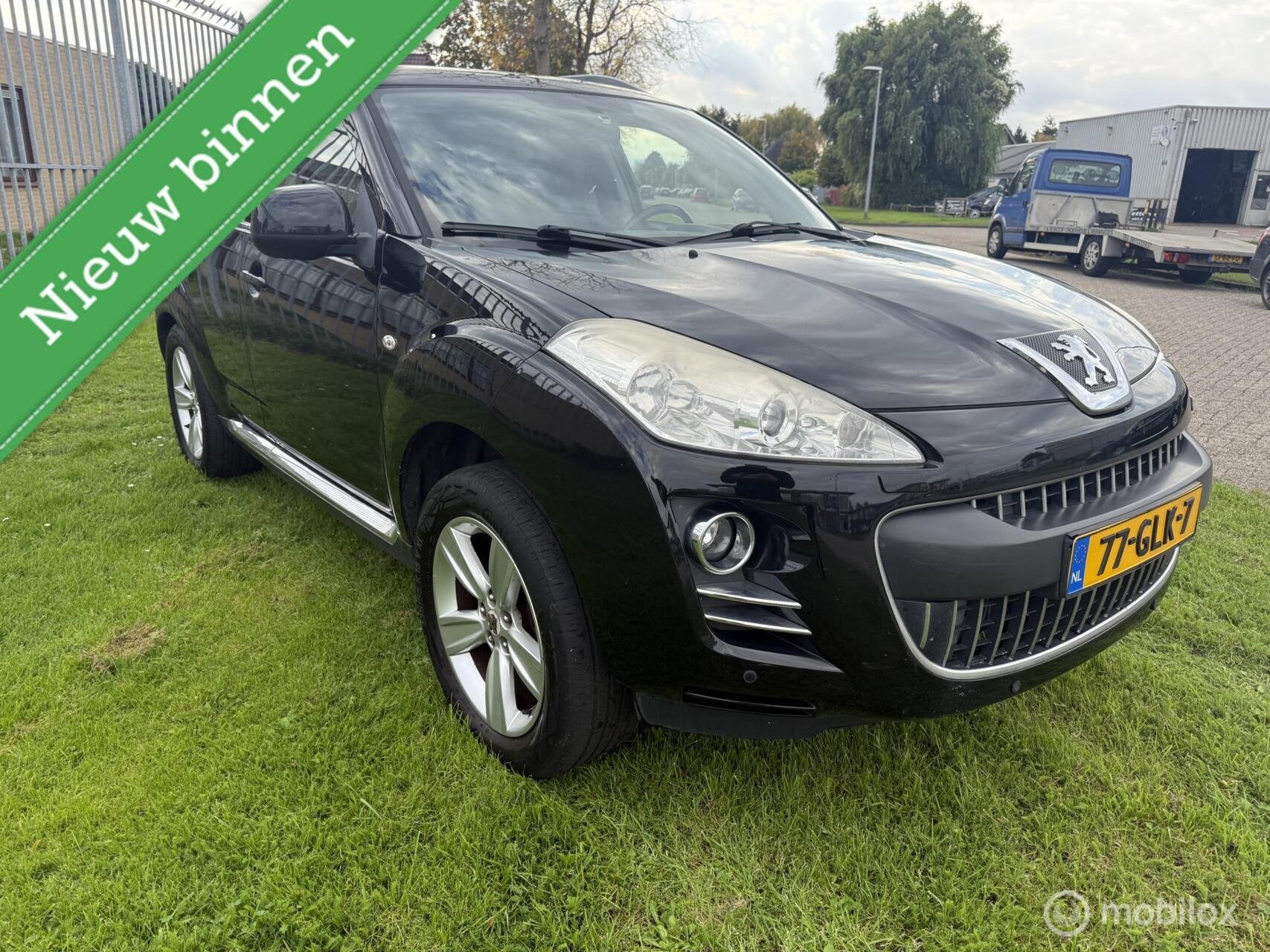 Peugeot 4007 2.4 ST 7p.| LPG g3| Leer| cruise control, Auto's, Gebruikt, Zwart, 4 cilinders, 7 stoelen