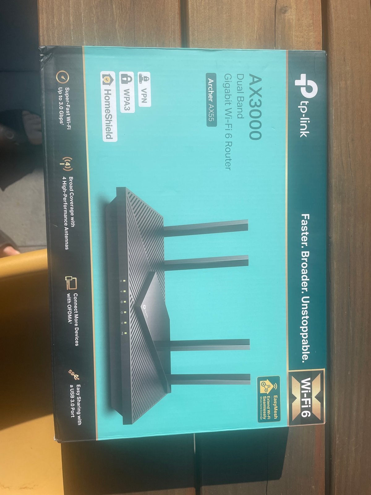 TP-Link AX3000 Dual Band Gigabit Wi-Fi 6 Router Archer AX55, Computers en Software, Routers en Modems, Ophalen of Verzenden, Nieuw