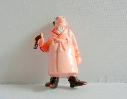 Kuifje # Rastapopoulos - 5 cm + Bobby 4cm - foto's, Ophalen of Verzenden, Kuifje, Zo goed als nieuw, Beeldje of Figuurtje
